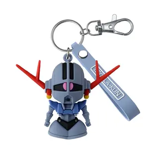 Bandai Gundam Zeong Zeopla-kun 3D Rubber Mascot Keychain