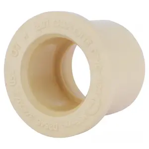 Charlotte Pipe FlowGuard 3/4 in. Hub x 1/2 in. D Spigot CPVC Reducing Bushing – Durable Plumbing Fittings for Reliable Performance
