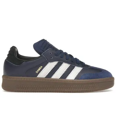 adidas gazelle silver green womens Adidas Samba ADV (Aqua Navy/Navy Blue) main image 1