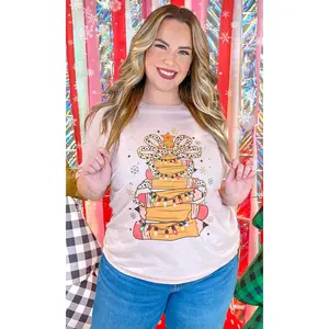 Christmas Pencil Teacher Graphic T-Shirt