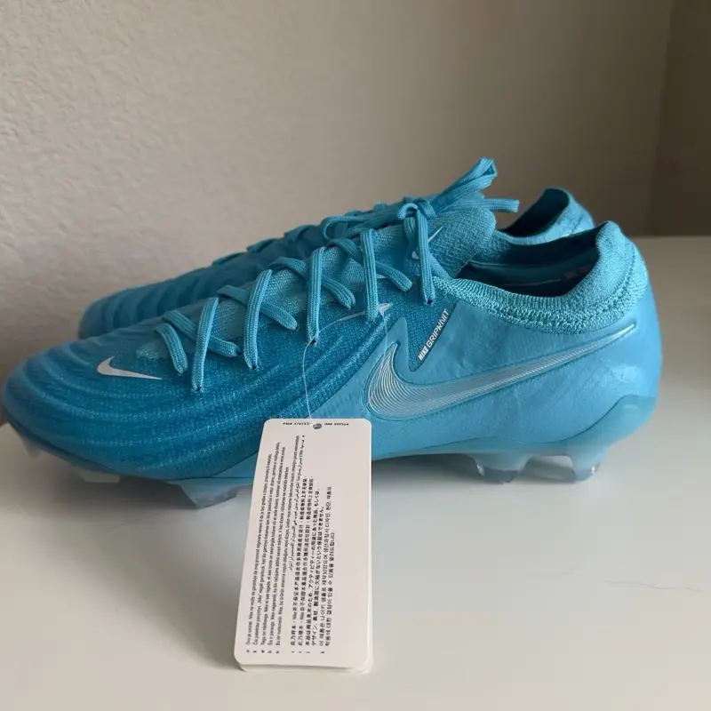 Men’s Size 10 Nike Phantom GX II Elite FG Blue Fury FJ2559-400