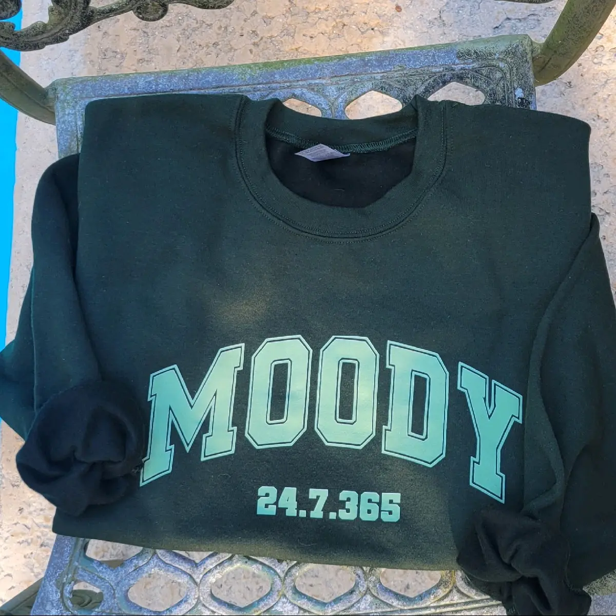 Color Coordinating Moody Sweatshirt