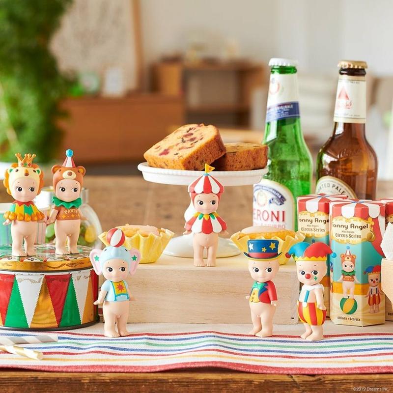 Sonny Angel Mystery Blind Box - Circus Series – Limited Cute Mini Figures | Desk, Phone & Computer Decor Gift