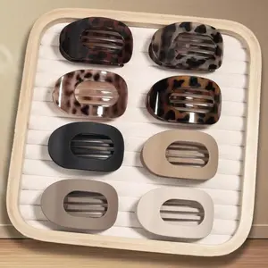 Leopard Pattern Hair Clips,Fashionable Hair Accessories for Women,Casual Versatile Hair Accessories for Daily Wear.