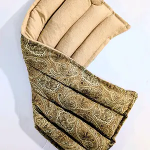 Therapeutic heating-cooling rice bag, heat pad, cold pack, doula, rice bag, heat therapy, massage therapy, spa, paisley