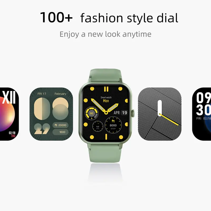 1.83" Touch Screen Smart Watch, Digital Fitness Watches with Call Function & 100+ Sports Modes, Multifunctional Electronic Fitness Watch, Smartwatch Watch, Wearable, Waterproof Smartwatch, Custom Wristwatch 7