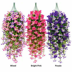 Outdoor UV-Resistant Fake Flowers - Long-Lasting, Weatherproof Yard Decor