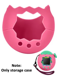 Tamagotchi Paradise Case Only, Protective Soft Silicone Cover, Protector Sleeve Skin, Detachable Lanyard, Portable Anti-Drop Holder