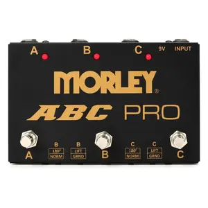 Morley ABC Pro Selector Combiner Pedal *USA Small Business*