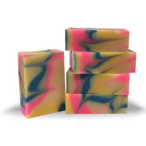 Jasmine Rose Natural Soap - UNBOXED Floral Scented Organic Soap with Kukui Oil for Gentle Cleansing 3.25oz