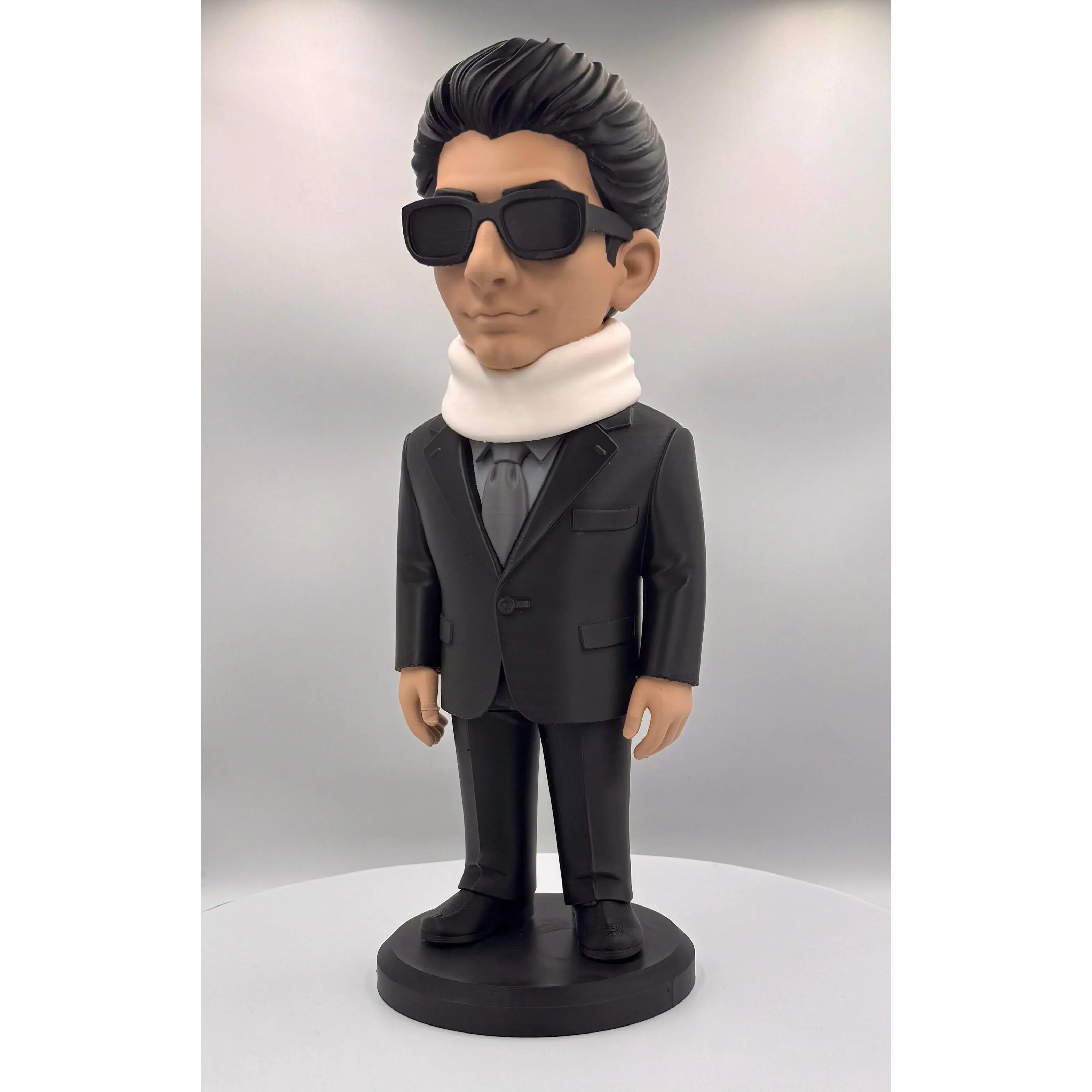 Chrissy Moltisanti Neck Brace Edition Iconic Mobster Figurine - 10.5in Mini, 18.5in Standard Collectibles, Figurine Decoration Gifts for Room Decor, Statues & Bobbleheads, Figurine Decoration Figurines, Statues & Bobbleheads