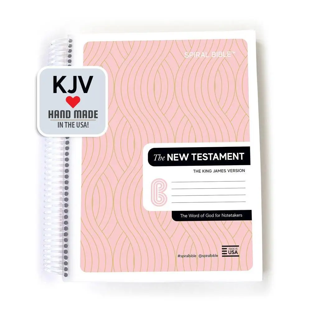 Spiral Bible™ - KJV - New Testament - Pink