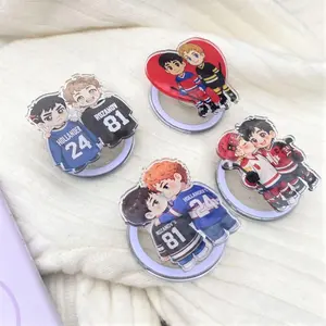 Heated Rivalry Player Magsafe Phone Grip - Magnetic Pop Socket Kickstand - Gift for Fan