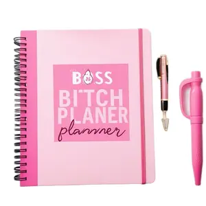 Boss Up Planner - Customizable Design with Monthly Sections for Effective Planning and Goal Achievement