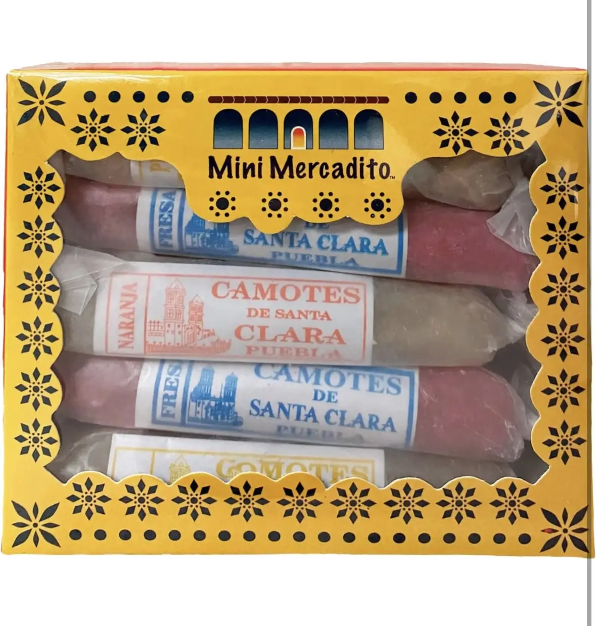 Mini Mercadito  Camote Poblano  Authentic Mexican Sweet Potato Candy