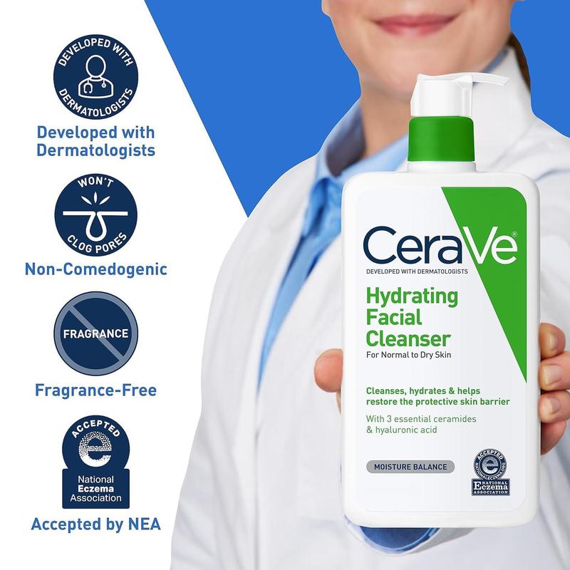 CeraVe Hydrating Facial Cleanser | Normal to Dry Skin