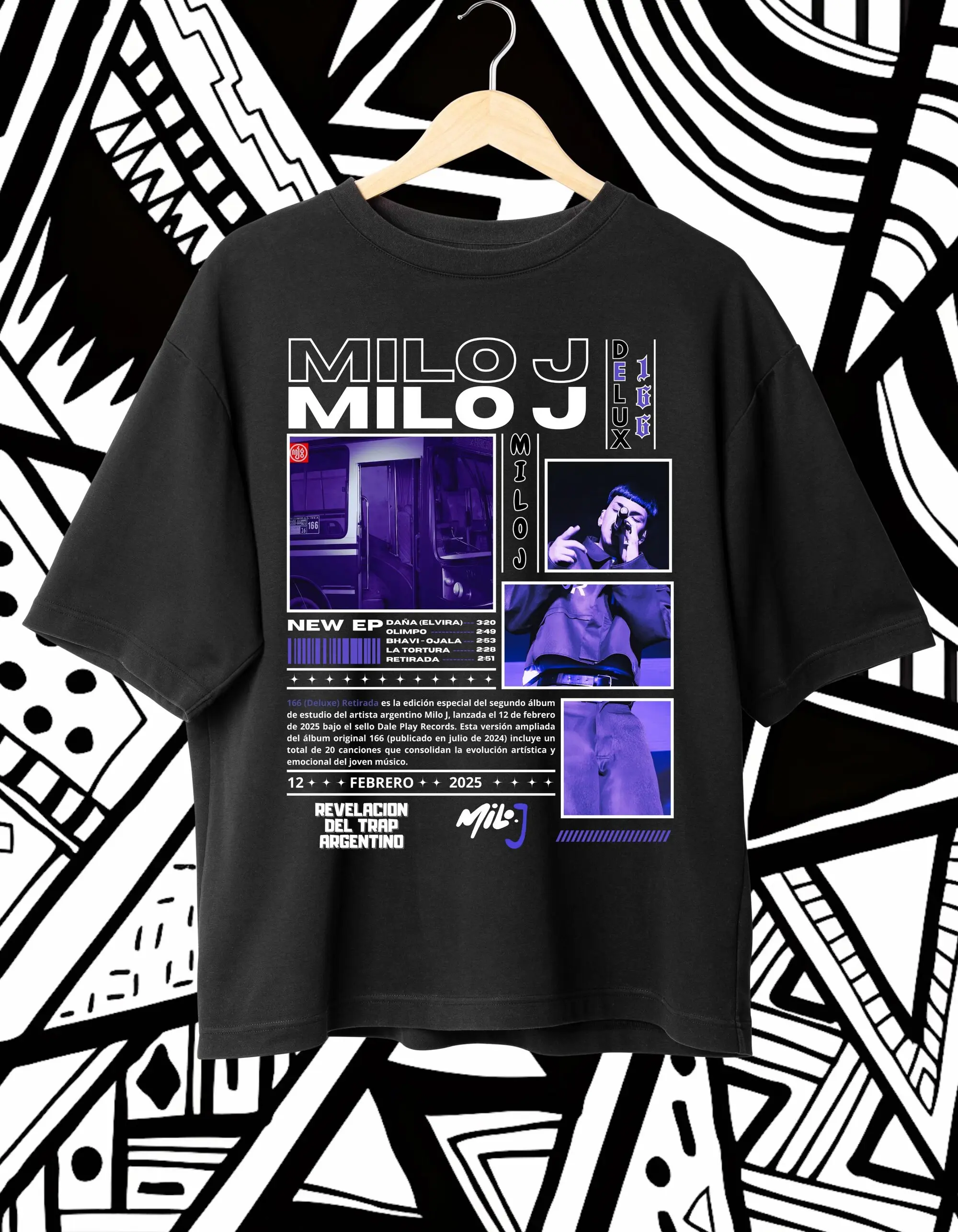 Sale Up To 40%] Milo J T-shirt, Milo J 166 (Deluxe) Retired, Retro