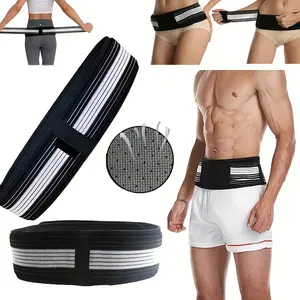Ergonomic Nylon Sacroiliac Joint Support Belt for Men and Women - Hand Washable, Woven Textile, ≥80% Nylon, Lower Back and Pelvis Pain Relief, Pregnancy Hip Support
