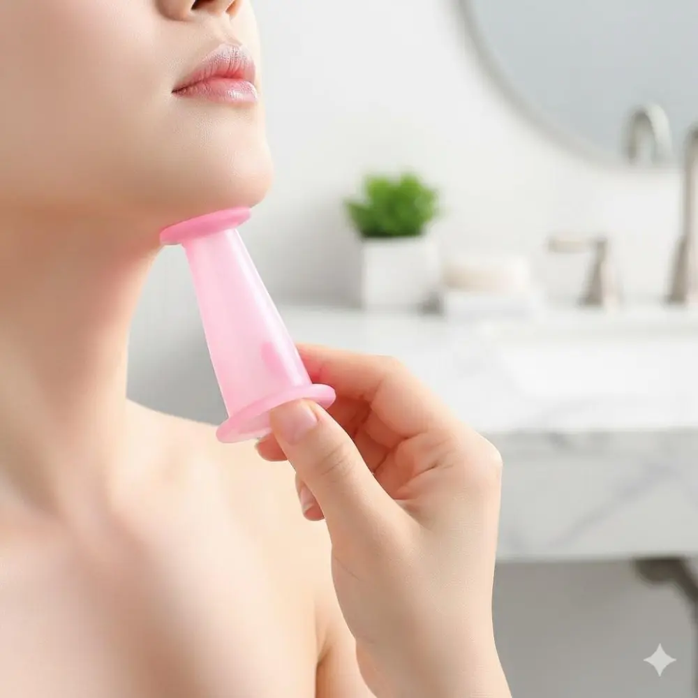 Silicone Mini Cupping Set for Face Neck Back & Eyes, Portable Vacuum Massage Tool, Adjustable Suction for Deep Tissue Relief, Muscle Relaxation, Home Spa, Beauty Lifting, Improved Circulation, Fitness Recovery, Easy Self Care Wellness Essential.