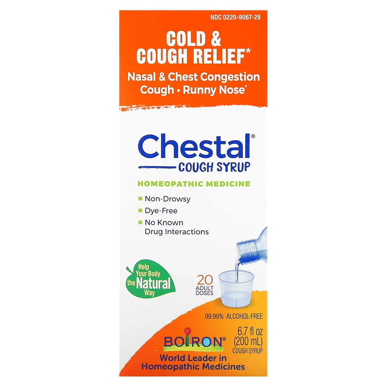 Boiron Chestal, Cough Syrup, 6.7 fl oz (200 ml) | HSA/FSA Eligible Boiron Chestal, Cough Syrup, 6.7 fl oz (200 ml) | HSA/FSA Eligible