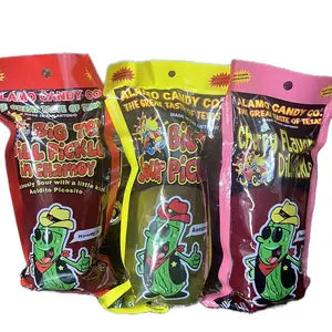 Chamoy, cherry and Sour dill pickle