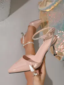 Women's Stiletto Heel Sandals, Fashionable Design, Perfect for Valentine's Day, Parties, Gatherings, Vacation