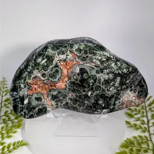 Seraphinite Aa 6 Inch Fluorescent Calcite Bc0901