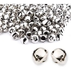 120 count 1 Inch/25 mm Christmas  Jingle Bells, Craft Bells for Christmas  Festival Decorations DIY Project