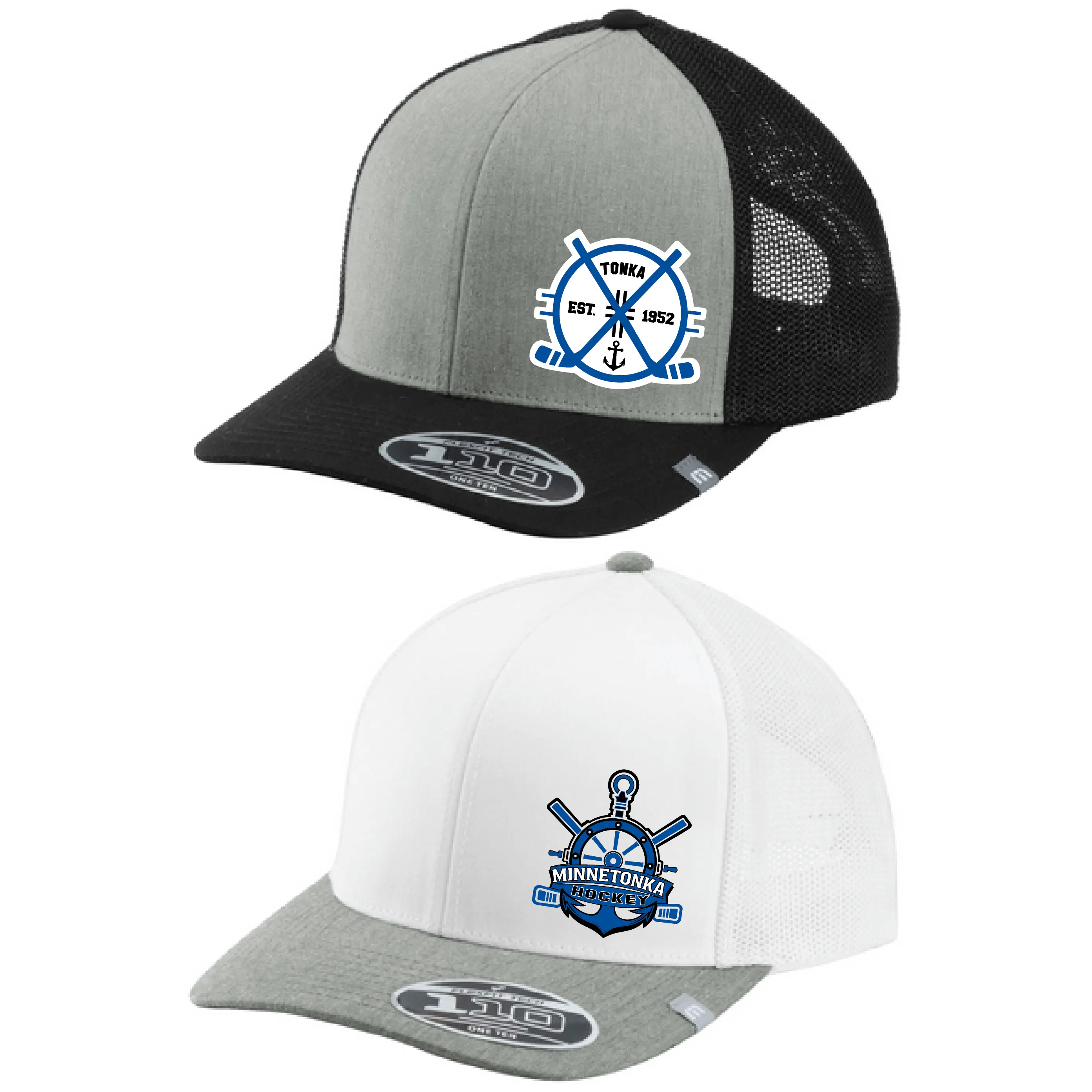 Hockey TravisMathew Colorblock Snapback Trucker Hat