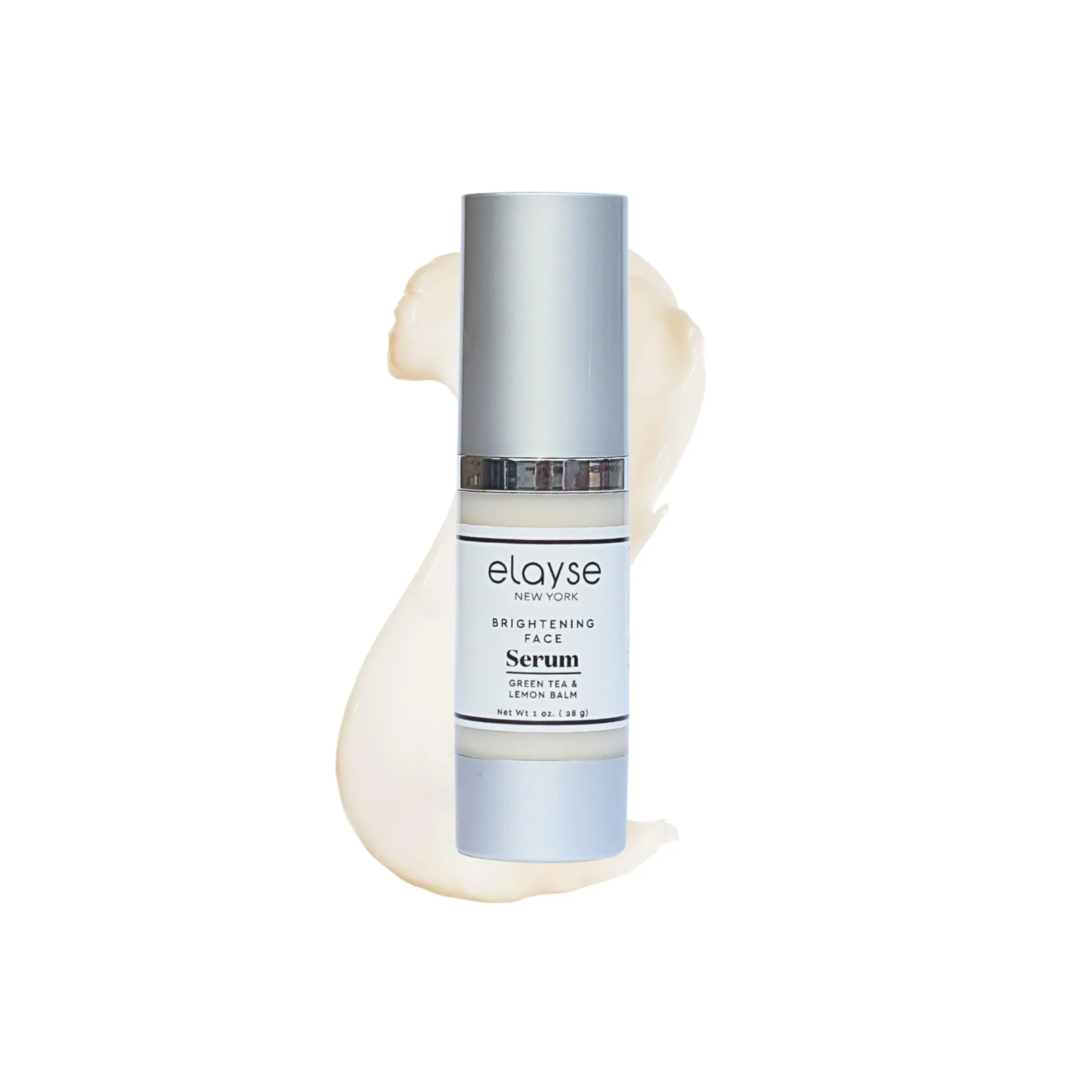 Elayse Premium Brightening Face Serum - 1 fl oz | Vitamin C, Jojoba, Lemon Balm & Green Tea for Radiant Skin, Dark Spot Correction, and Even Skin Tone