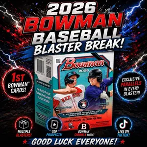 Baseball Card Break #2: 6x Bowman 2026 Baseball Blasters