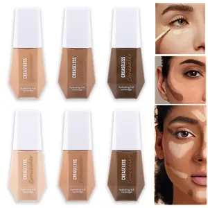 SHCOETY Cross-border Concealer Waterproof, Sweat-proof and Long-lasting Concealer Liquid Concealer Acne Mark Dark Circles Light and No Makeup