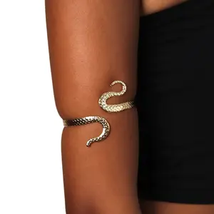 STATEMENT GOLD | Snake Arm Cuff