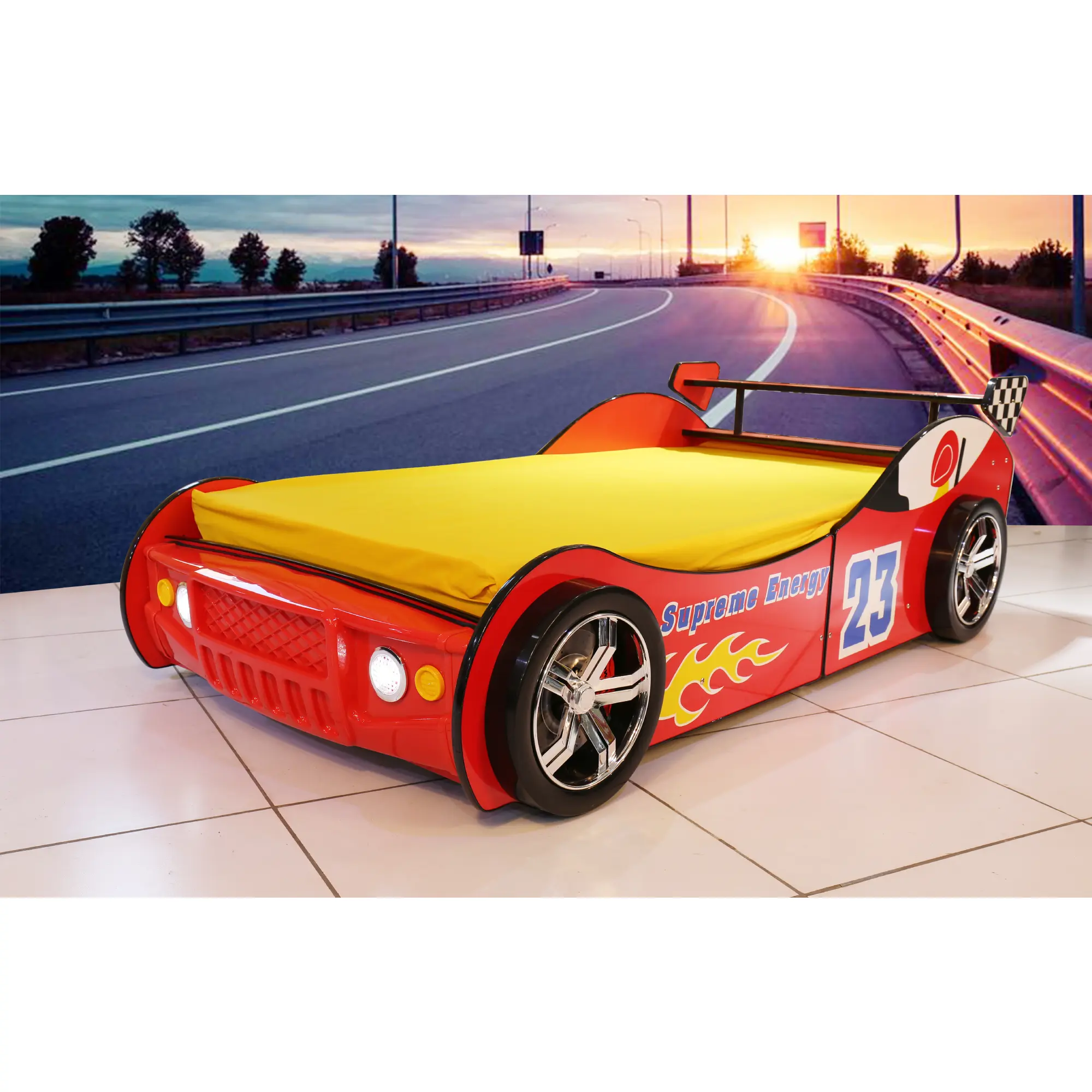 Energy Racing Car Shape Bed