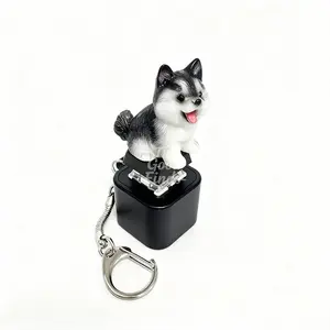 [Christmas Gift] USB Rechargeable Animal Keychain Stress Relief Toy with Light and Sound Effects A Portable Fun Sensory Fidget Tool Ideal for Anxiety Relief and a Perfect Party Gift that Combines Functionality with Entertainment
