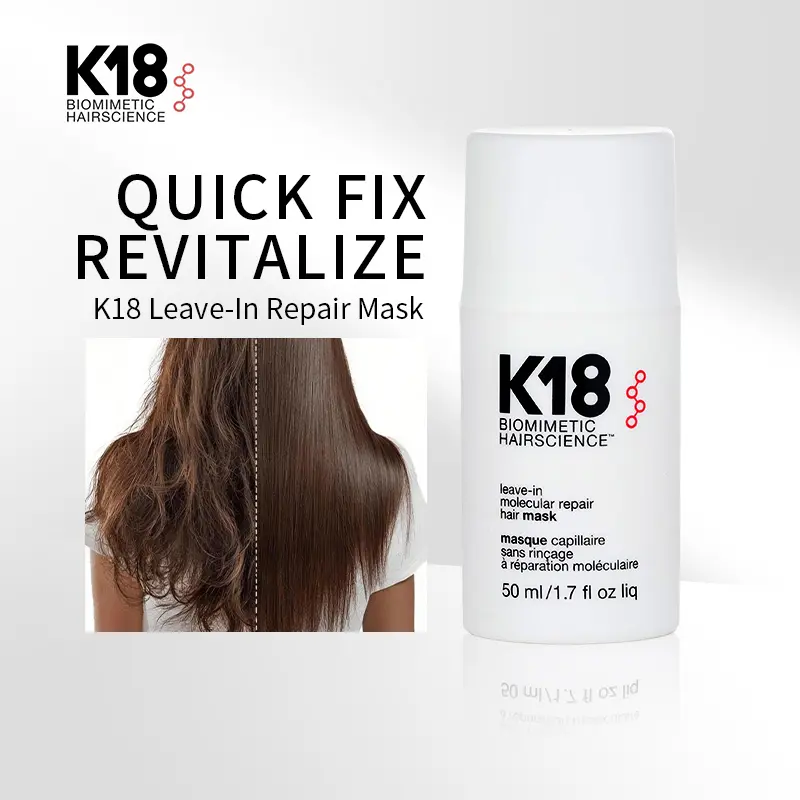 K18 Leave-In Molecular Hair Mask, Repairs Dry or Damaged Hair, Reverse Hair Damage from Bleach, Color, Chemical Services & Heat Haircare Nourish Intensive Hair Treatment