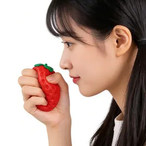 Relaxation and Stress Relief Toy - Strawberry and Dragon Fruit Fruit Pressing Fun Creative Stress Relief Device