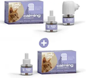 Bundle kit - 1 Diffuser + 5 Refills - For cats - (1 diffuser + 3 refills)