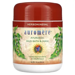 Auromere Ayurvedic Mud Bath & Mask, 16 oz (454 g)