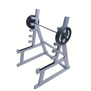 Gym Barbell Squat Rack Pen Holder - Multi Compartment Desk Organizer for Pens, Markers & Office Supplies, Fitness Themed Gift for Gym Lovers