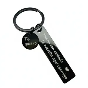 Drive Safe Keychain for Boyfriend - Letter Personalized Keychain - Perfect Gift for Birthday Valentines Day - High-Quality Stainless Steel - Unique Letter Design