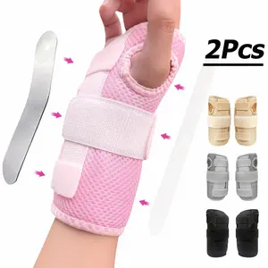 1 Pair Dual-Plate Wrist Brace with Triple Fixation - Sturdy Support, Breathable Comfort, Ideal for Sports & Everyday Elegance, Perfect Gift for Birthday, Mother's Day, And Father's Day