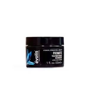 évolis Promote Nourishing Treatment Mask - Deep Conditioning Hair Mask to Support Hair Growth - Hydrating Hair Mask for Dry, Damaged Hair - Travel Size (1 fl oz)