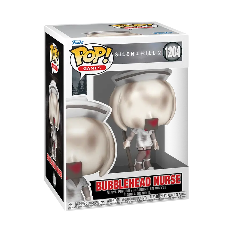 Funko Pop! Silent Hill 2 Bubblehead Nurse With Protector