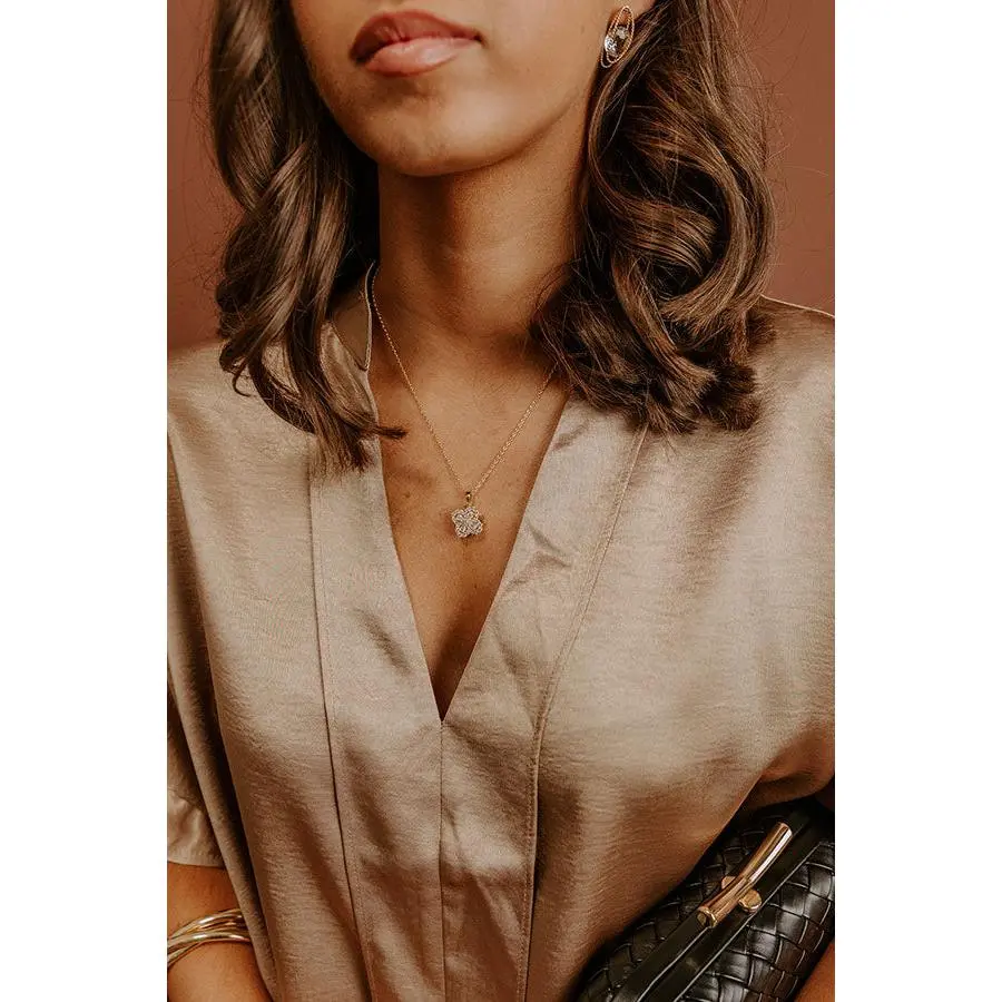 Sweet Aroma Cubic Zirconia Necklace