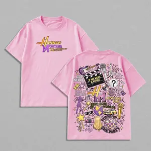 Hannah Montana 20Years Anniversary T-Shirt, Hannah Montana Fan Tee, Family Matching Shirt, Musical Tee, Heavy Cotton Unisex Oversize