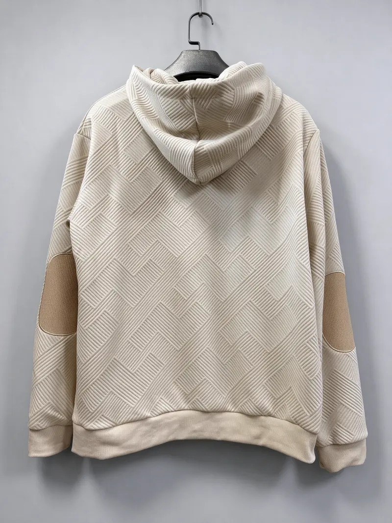 Men's textured knit hooded tracksuit set - view 10
