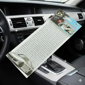 4mm Self-Adhesive Rhinestone Stickers, DIY Craft Gems for Phone Cases, Nail Art, Car Interior Decor, High Refractive Index Sparkle Diamonds, Multi-Surface Adhesive, Customizable Shining Decals