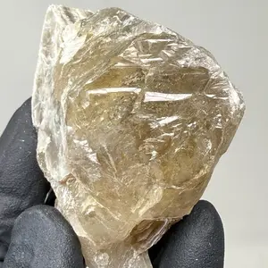 2.5” Rare Natural Alligator Citrine Specimen - Elestial Citrine & Smoky Quartz