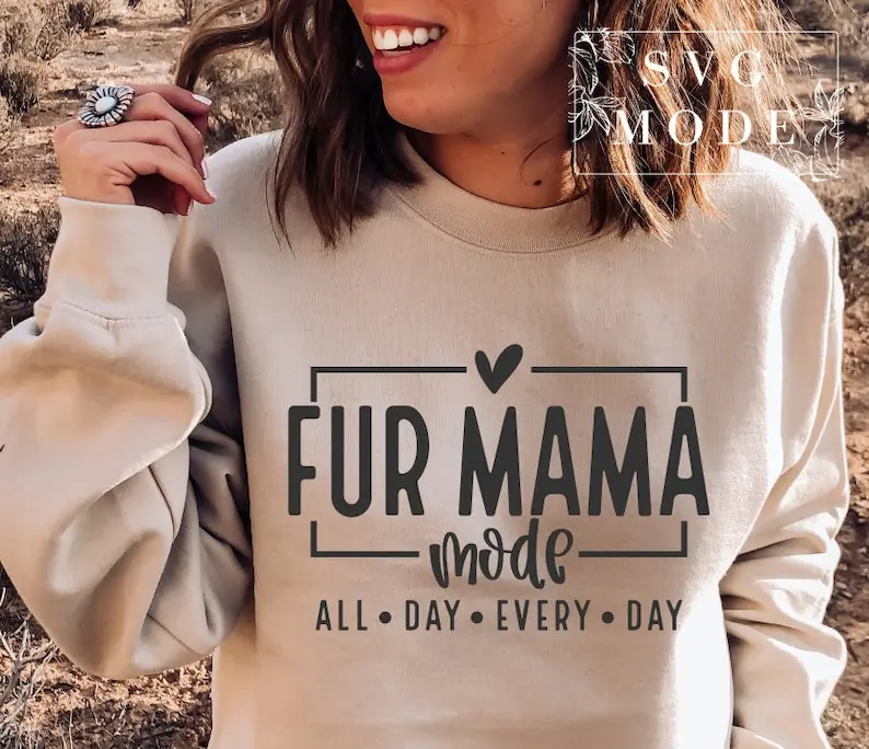 Fur Mom Mode Shirt, Dog Mama Shirt, Paw Mom Shirt, Cat Mom Shirt, Pet Shirt, Dog Lover Shirt, Fur Mom Shirt, Cat Mom Shirt Shirt, Dog Mom Shirt